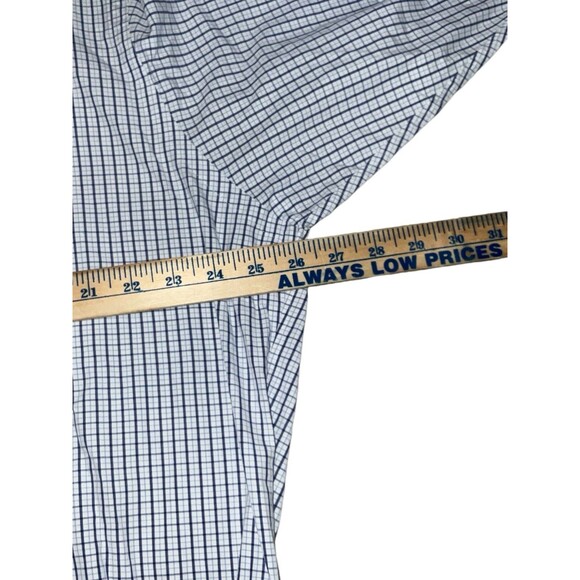 Ralph Lauren Shirt Mens XL Blake Button Down White Blue Check - Picture 3 of 7